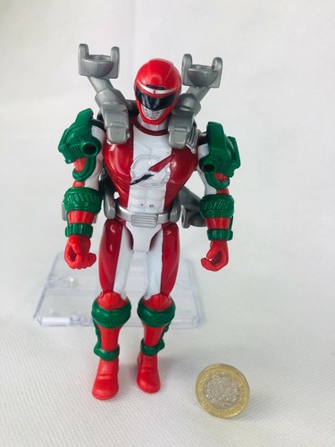 Action figure power ranger red - action,