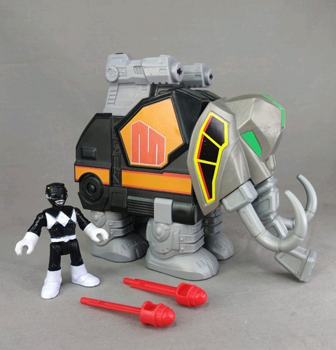 Imaginext power rangers black - imaginext,