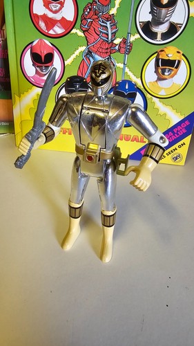 Power rangers metallic white - power,