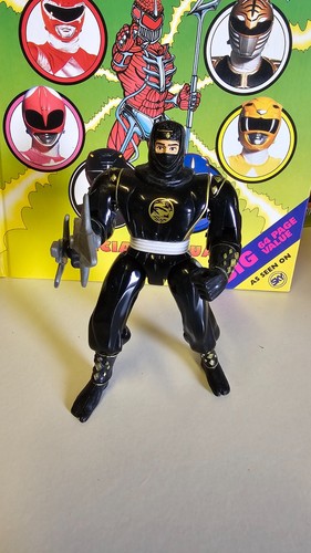 Adam the black ranger ninja - black,