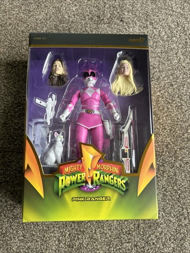 Super7 mmpr pink ranger figure - ranger,
