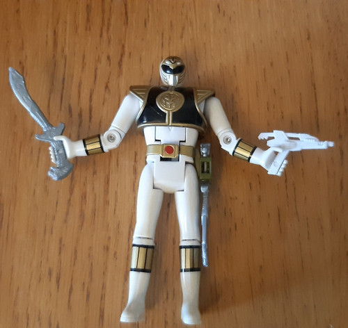 Vintage bandai white power - white,